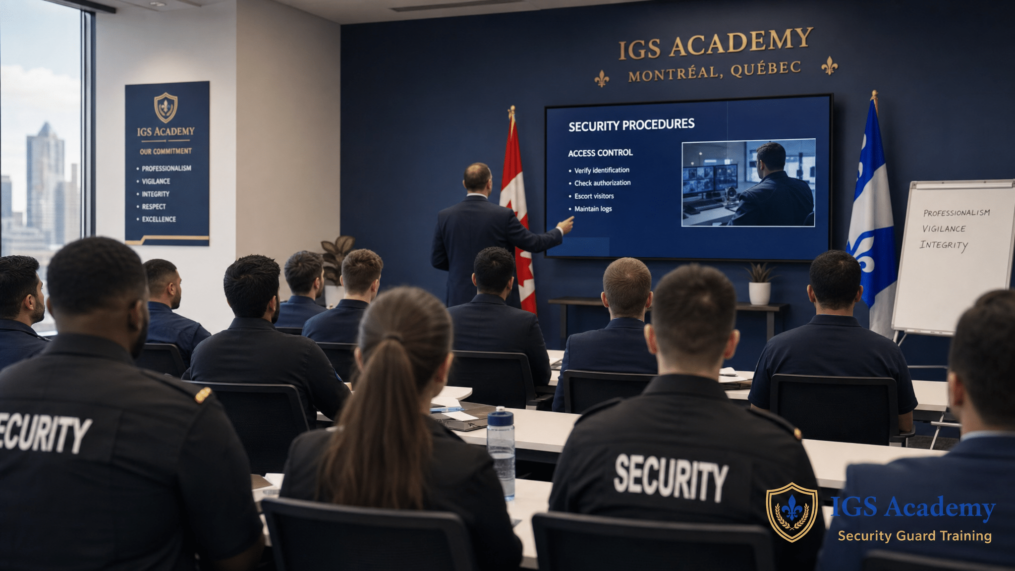 Security guard career opportunities Montreal - IGS Academy Blog