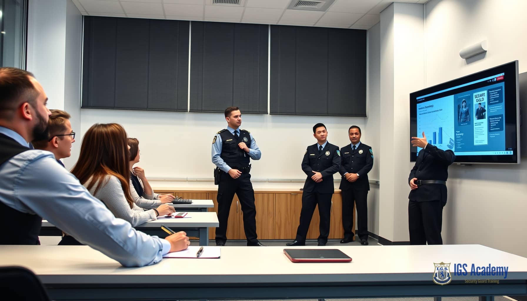 Customer service training for security guards Montreal