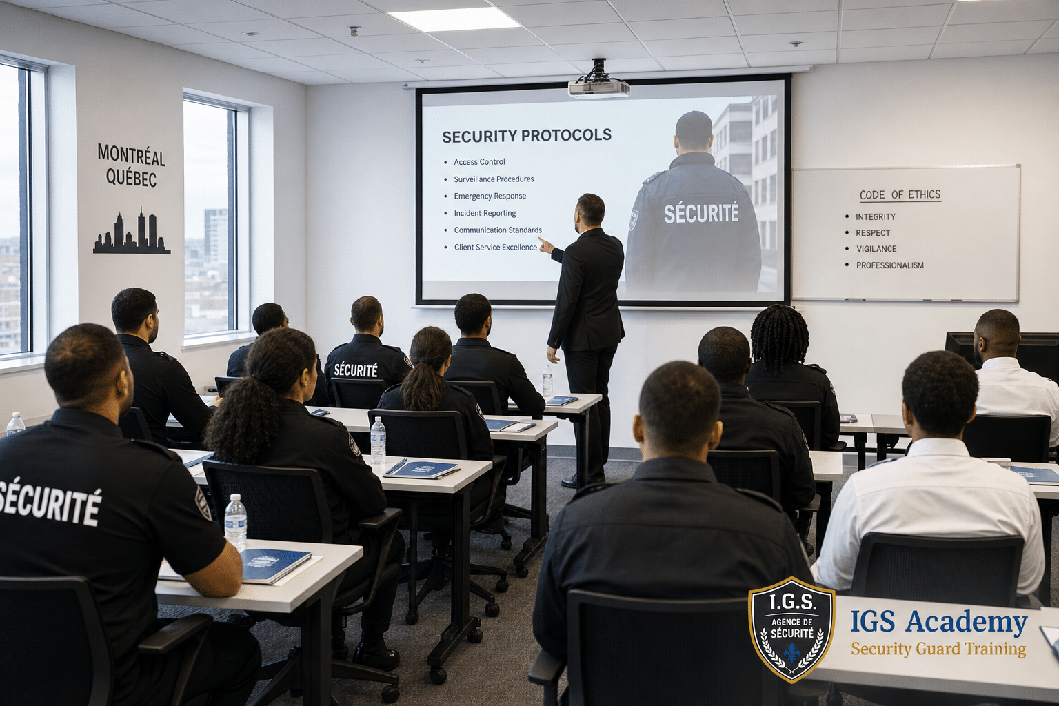 Emergency Response Training at IGS Academy Montreal